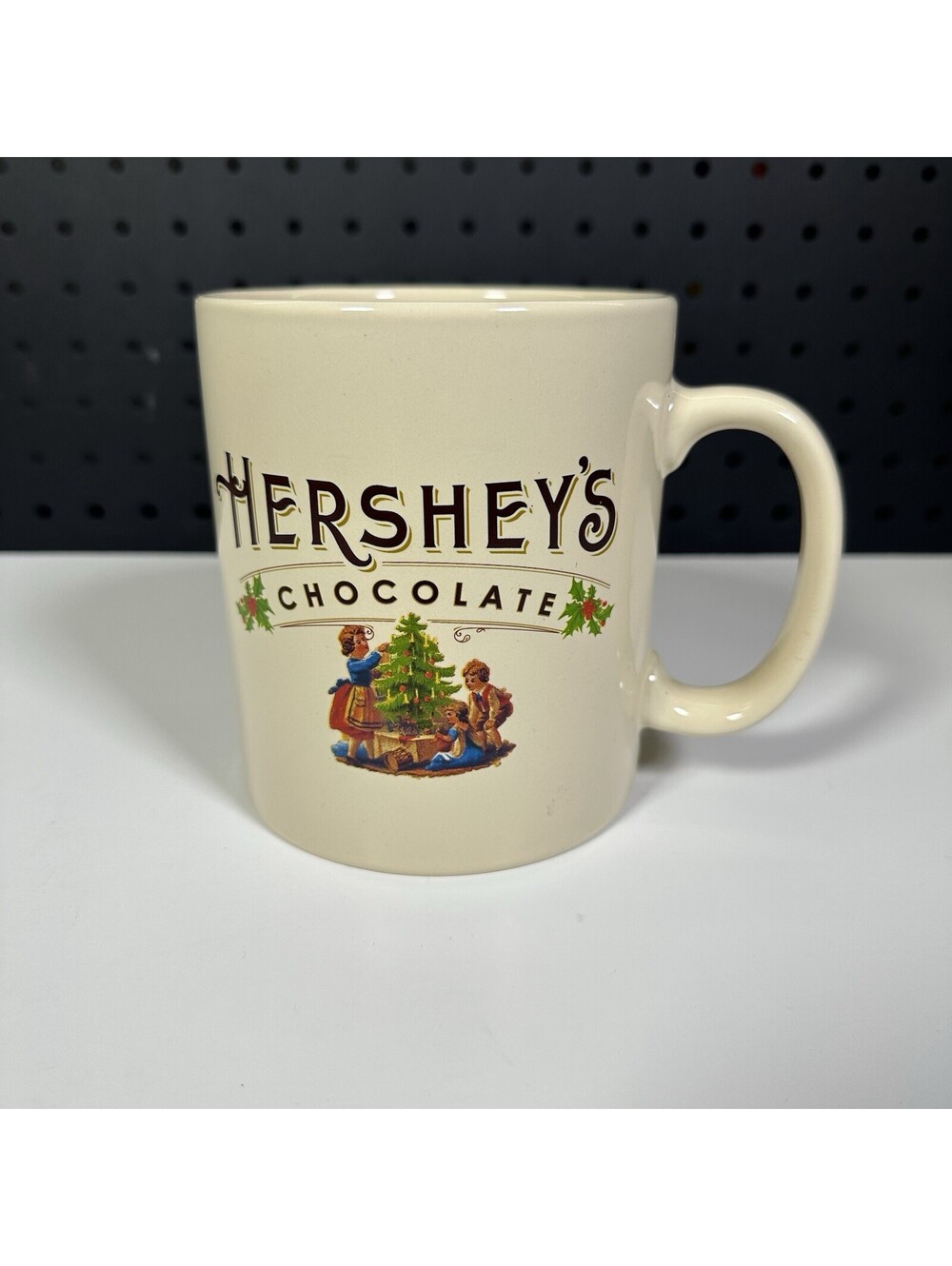 Hershey's Chocolate Christmas Oversize Jumbo Coffee Mug Cup 32 oz Hot Cocoa